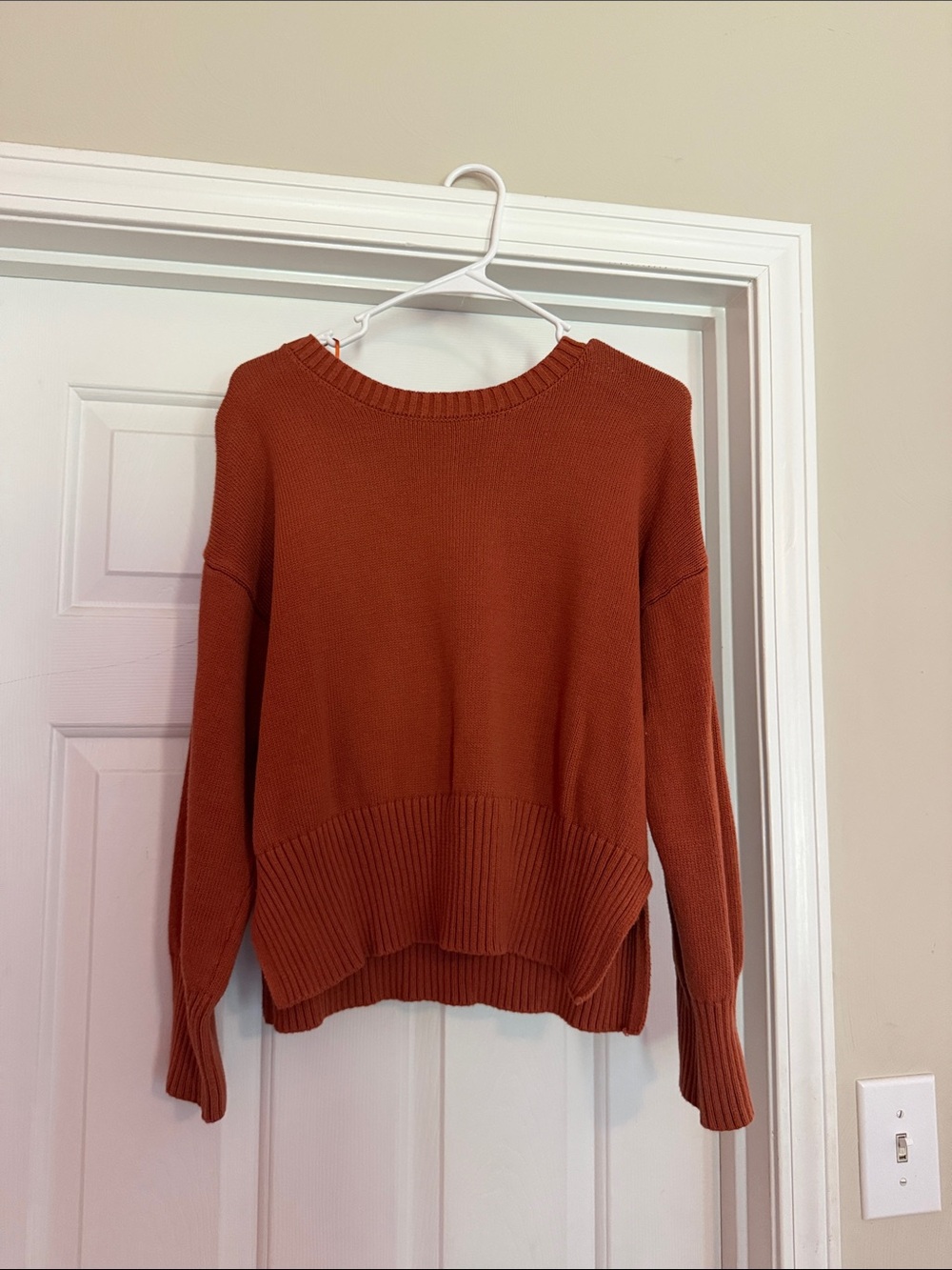 Jessica Simpson Rust Crewneck Sweater